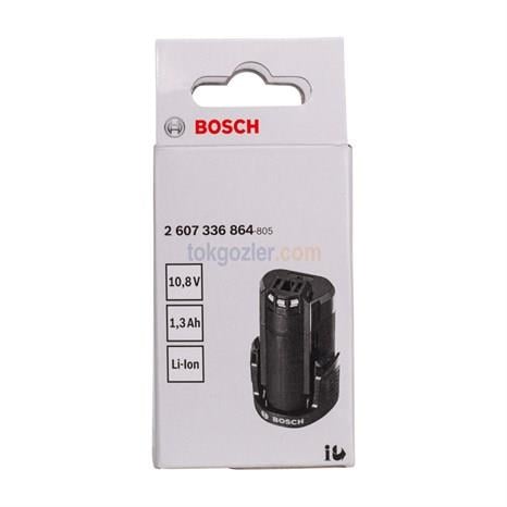 Bosch 10.8 V 1.3 Ah DIY Li-Ion ECP Düz Akü