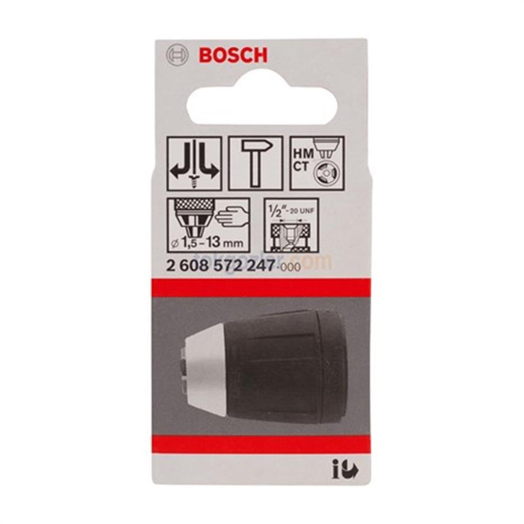 Bosch 1/2''-20-1,5-13 mm Supra Mandren (GSB,GSR) Sistem Mandreni