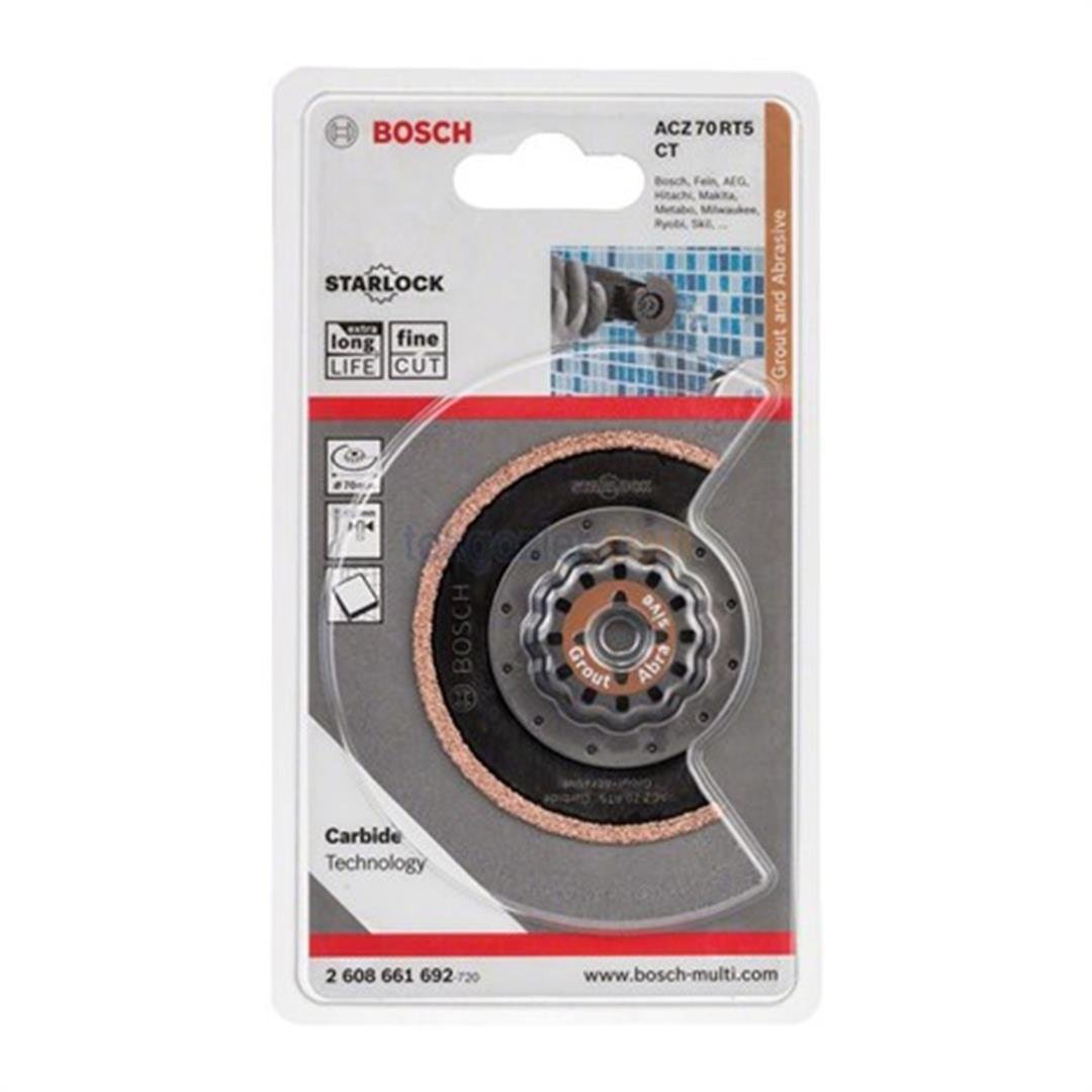 Bosch ACZ 70 RT5 1'li Karbür RIFF Dar Kesim Segman Testere Bıçağı