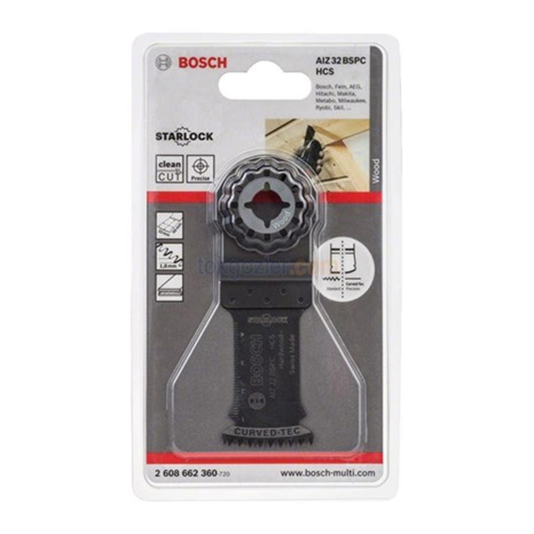 Bosch AIZ 32 BSPC Hard Wood 1'li HCS Daldırma Testere Bıçağı