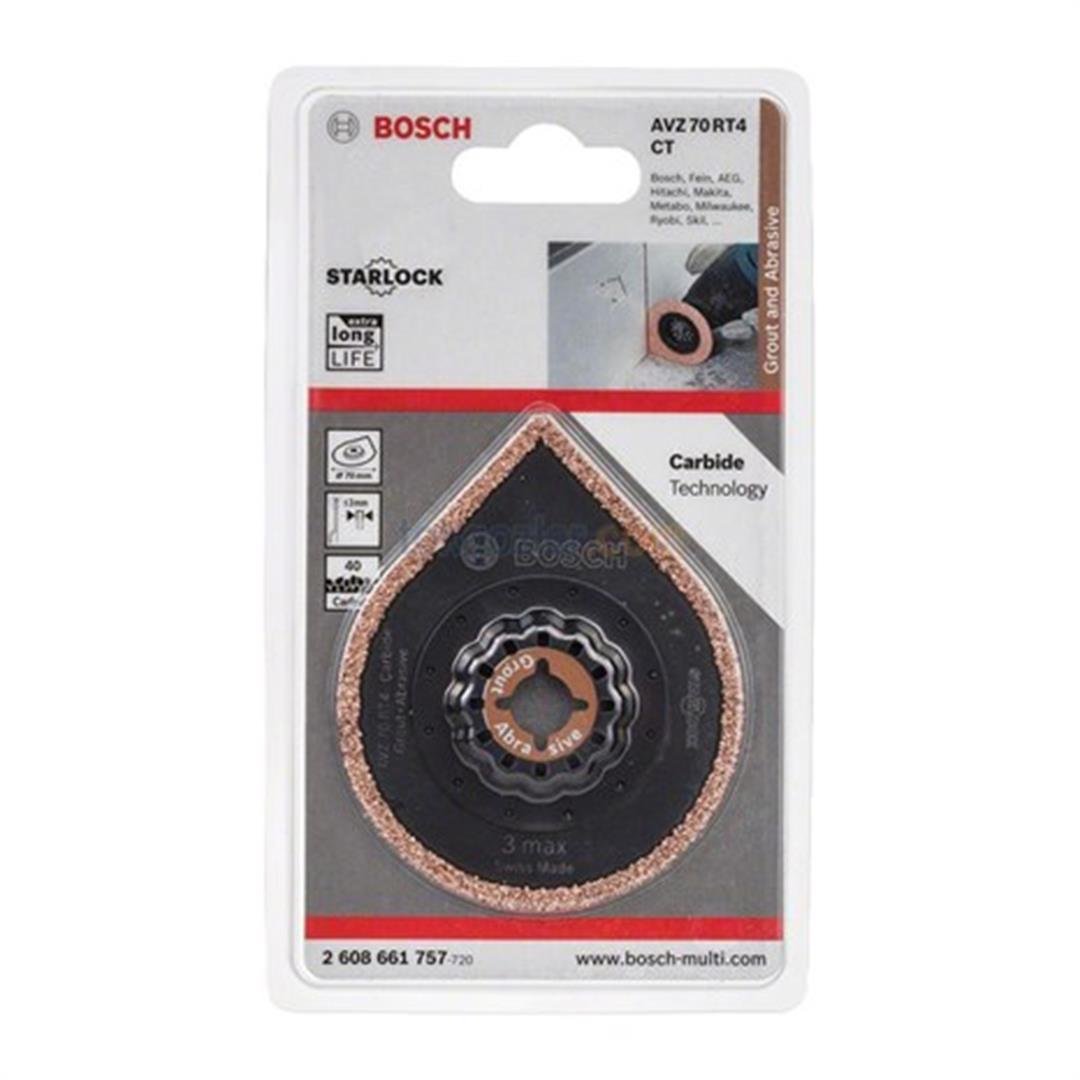 Bosch AVZ 70 RT4 3Max 1'li Karbür RIFF Harç Çıkarıcı