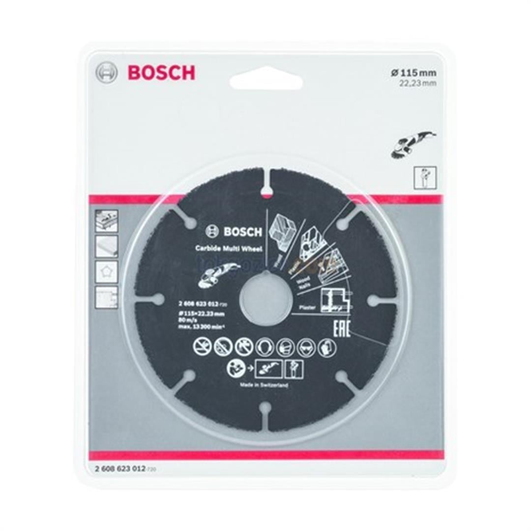 Bosch Carbide Multi Wheel 115 mm Karbit Kesme Diski