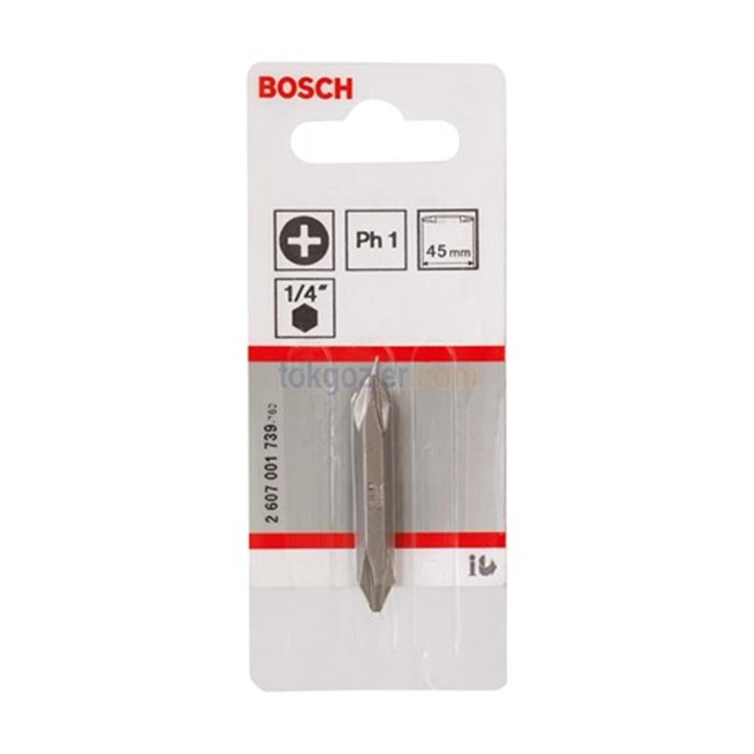 Bosch Çift Taraflı Vidalama Ucu PH1xPH1x45 mm 1'li