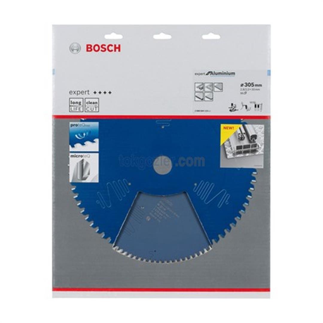 Bosch Expert for Aluminium 305x30 mm 96 Diş Alüminyum İçin Daire Testere Bıçağı