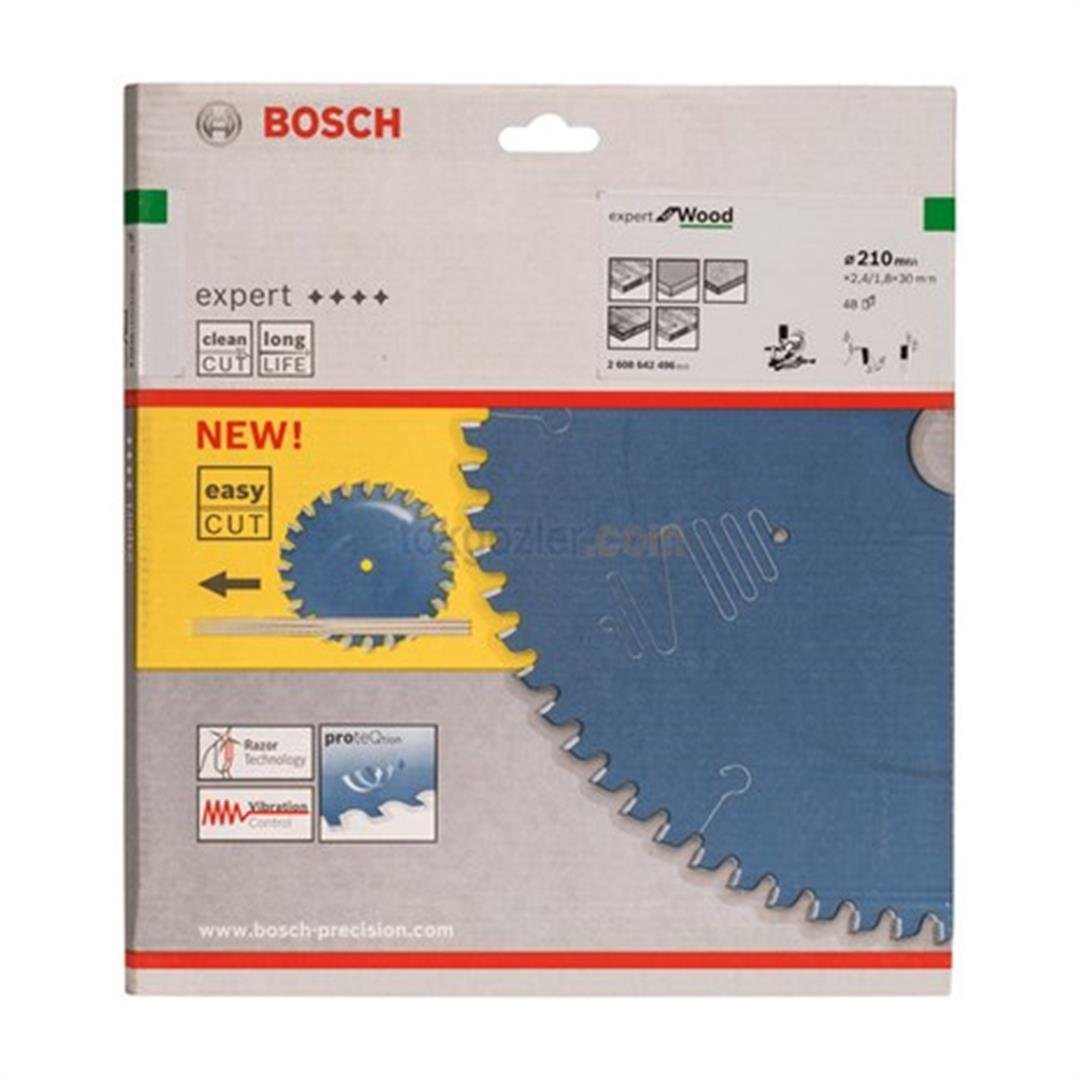 Bosch Expert for Wood 210x30 mm 48 Diş Ahşap İçin Daire Testere Bıçağı