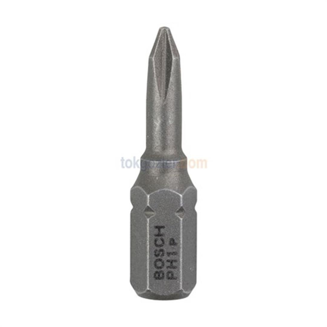 Bosch ExtraHard Ekstra Sert Vidalama Ucu PH1x25 mm 3'lü Paket