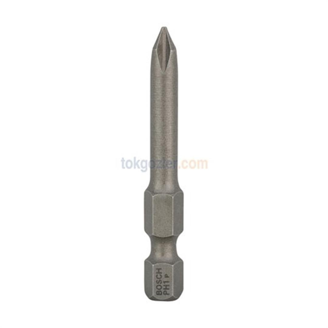 Bosch ExtraHard Ekstra Sert Vidalama Ucu PH1x49 mm 3'lü Paket