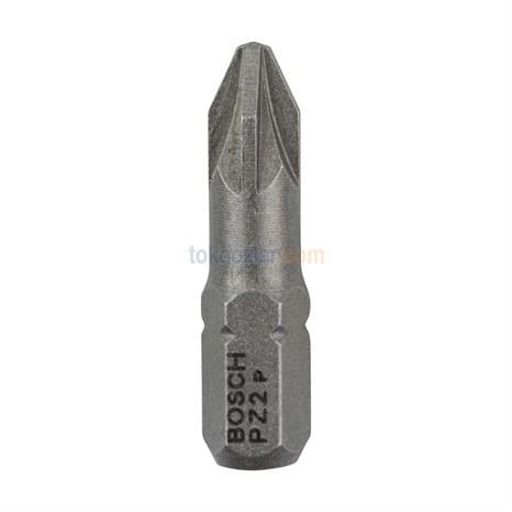Bosch ExtraHard Ekstra Sert Vidalama Ucu PZ 2x25 mm 100'lü Paket