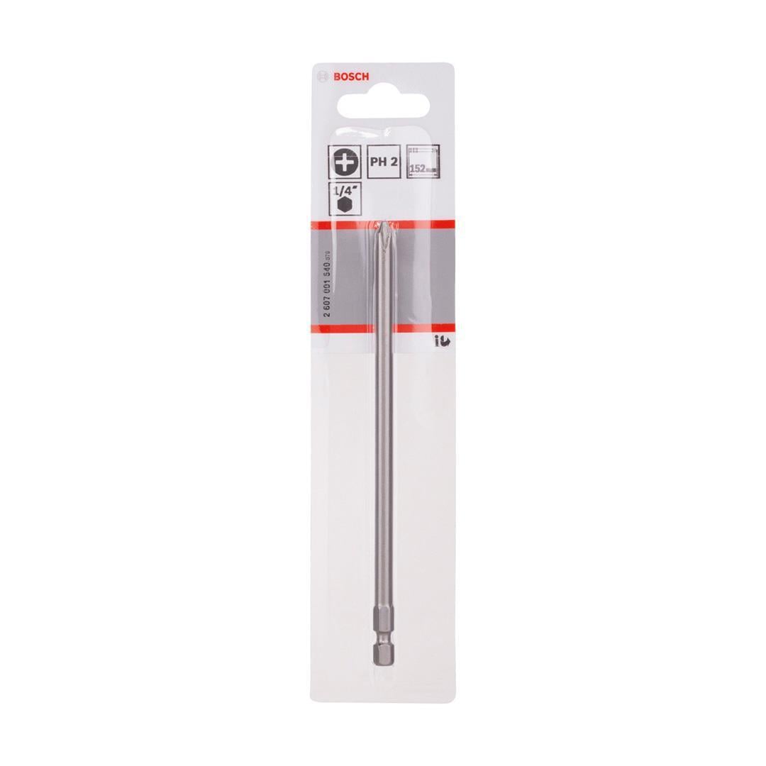 Bosch ExtraHard Ekstra Sert Vidalama Ucu PH2x152 mm 1'li Paket