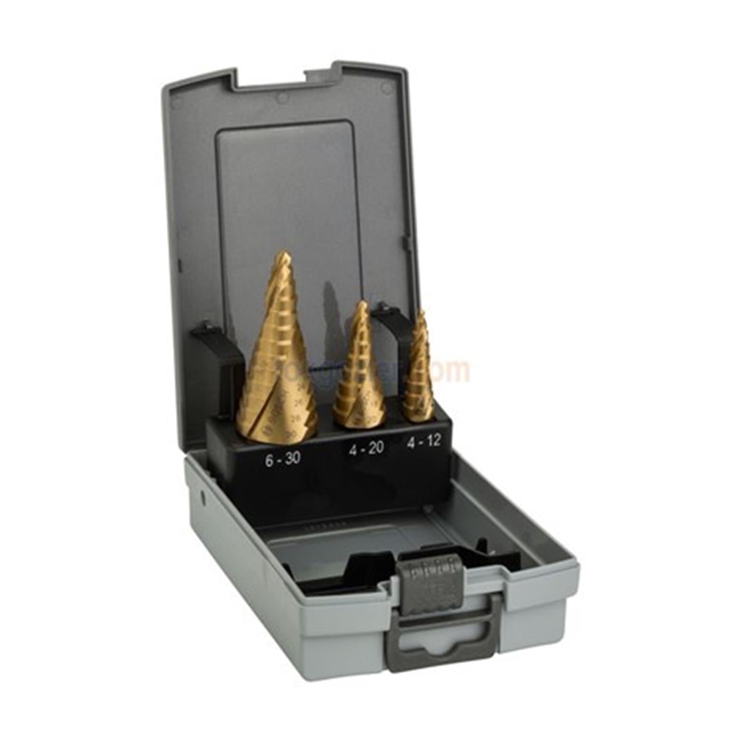 Bosch HSS-TİN 3'lü Pro-box Metal Matkap Ucu 4-12.4-20.6-30 mm