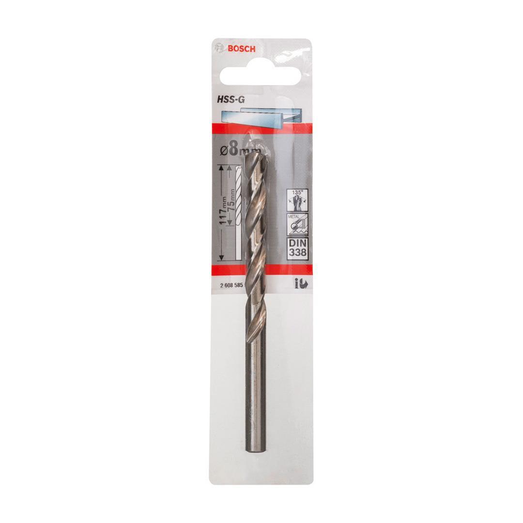 Bosch Metal Matkap Ucu HSS-G 8x117 mm