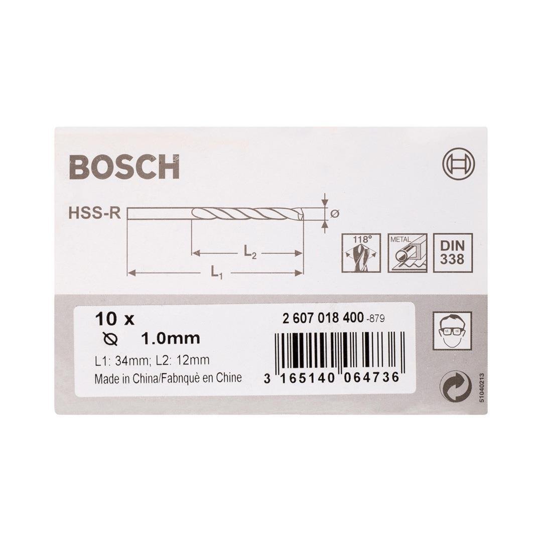Bosch Metal Matkap Ucu HSS-R 1x34 mm 10'lu Paket