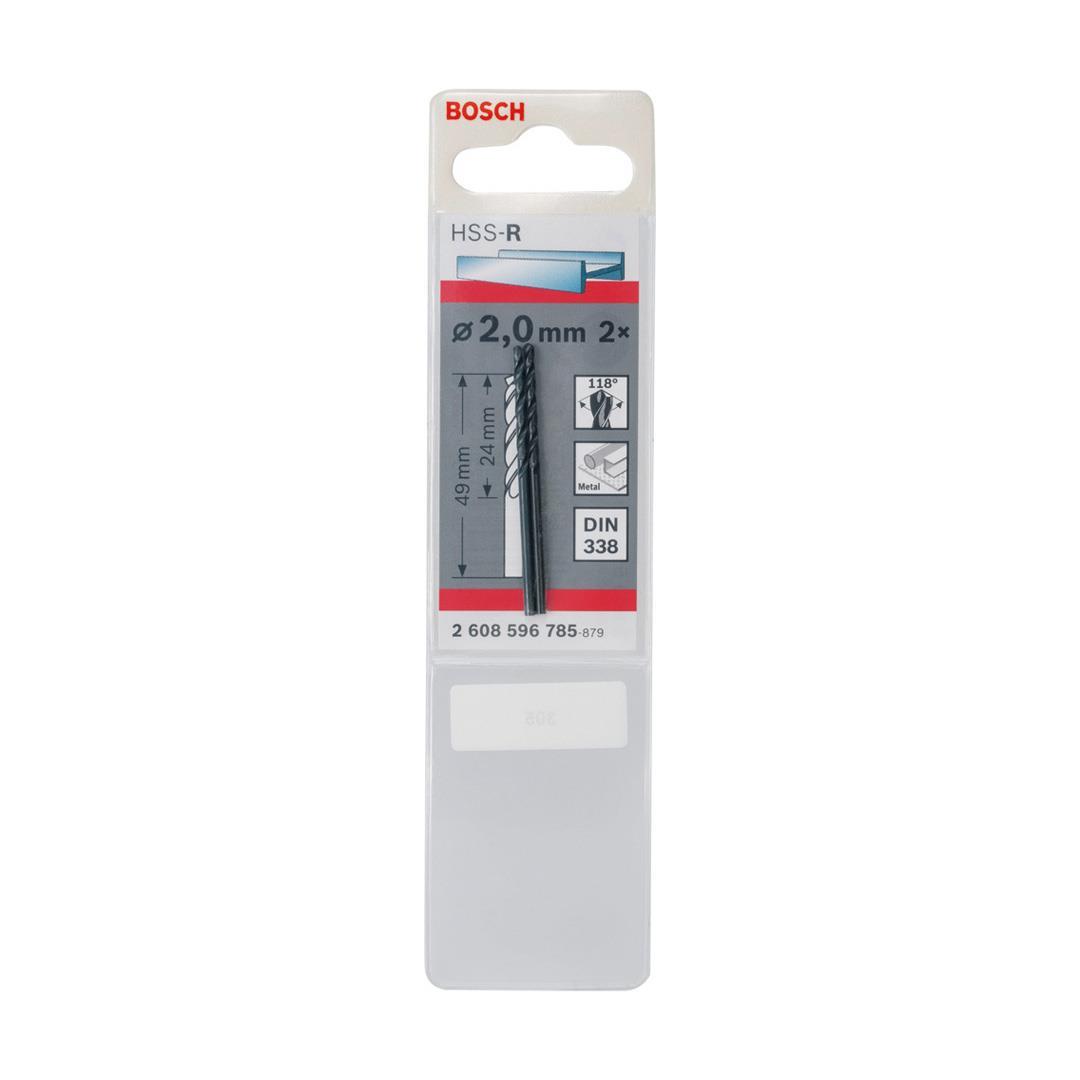 Bosch Metal Matkap Ucu HSS-R 2x49 mm 2'li Paket