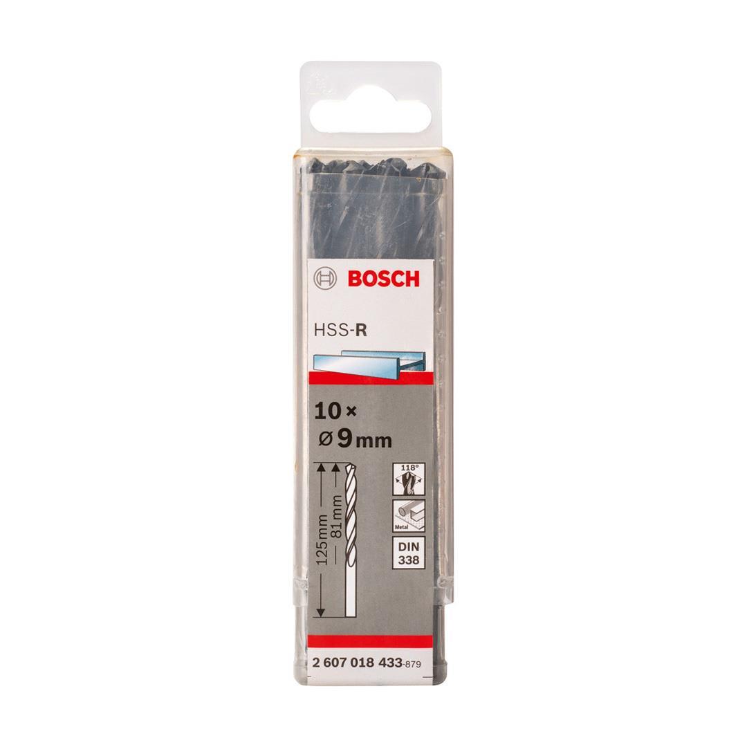 Bosch Metal Matkap Ucu HSS-R 9x125 mm 10'lu Paket
