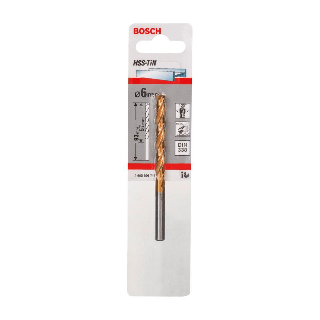 Bosch Metal Matkap Ucu HSS-TiN 6x93 mm
