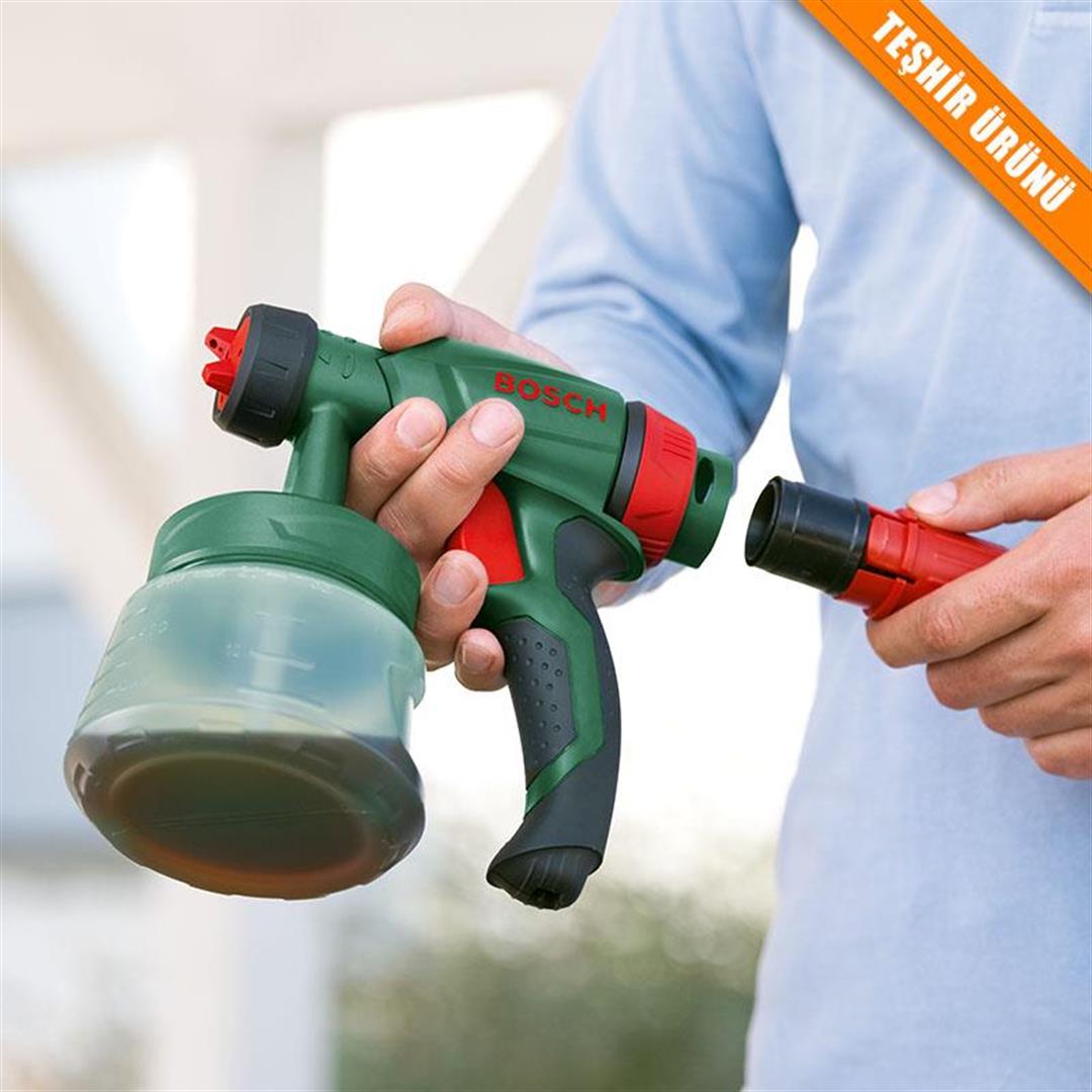 Bosch PFS 65 Boya Tabancası + 600 ml Boya Haznesi