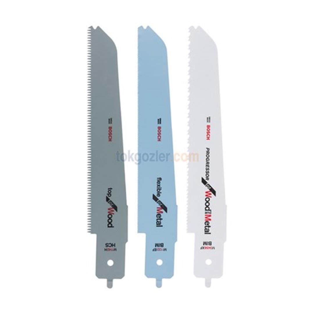 Bosch PFZ 500E Panter Testere Bıçağı Set 3'lü Set Çok Amaçlı