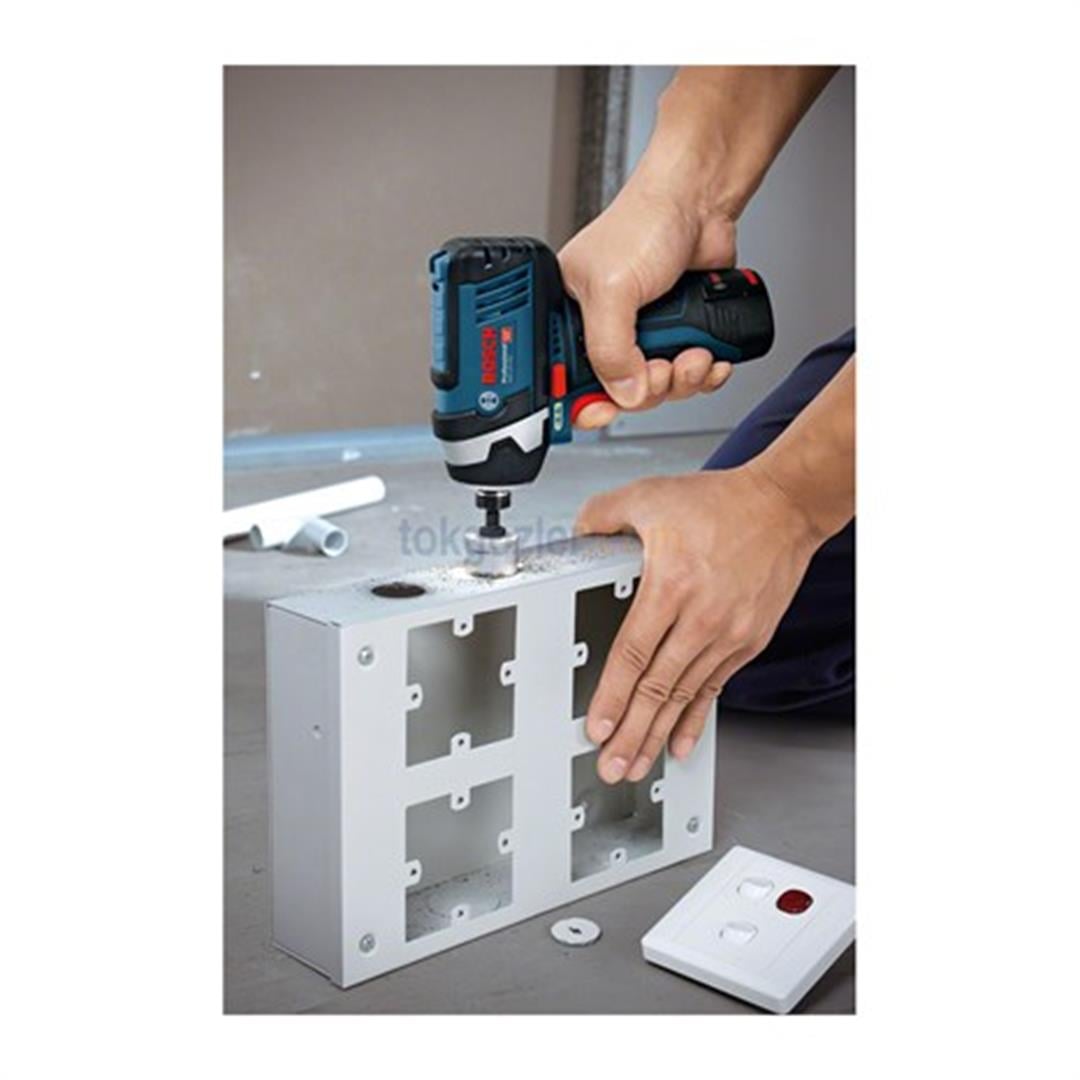 Bosch Profesyonel GDR 12V-105 Akülü 12 Volt 2 Ah Çift Akülü Darbeli Somun Sıkma - Çantalı