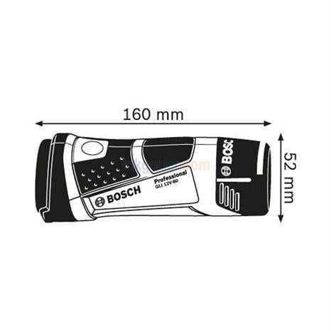 Bosch Profesyonel GLI 12V-80 12 Volt El Lambası