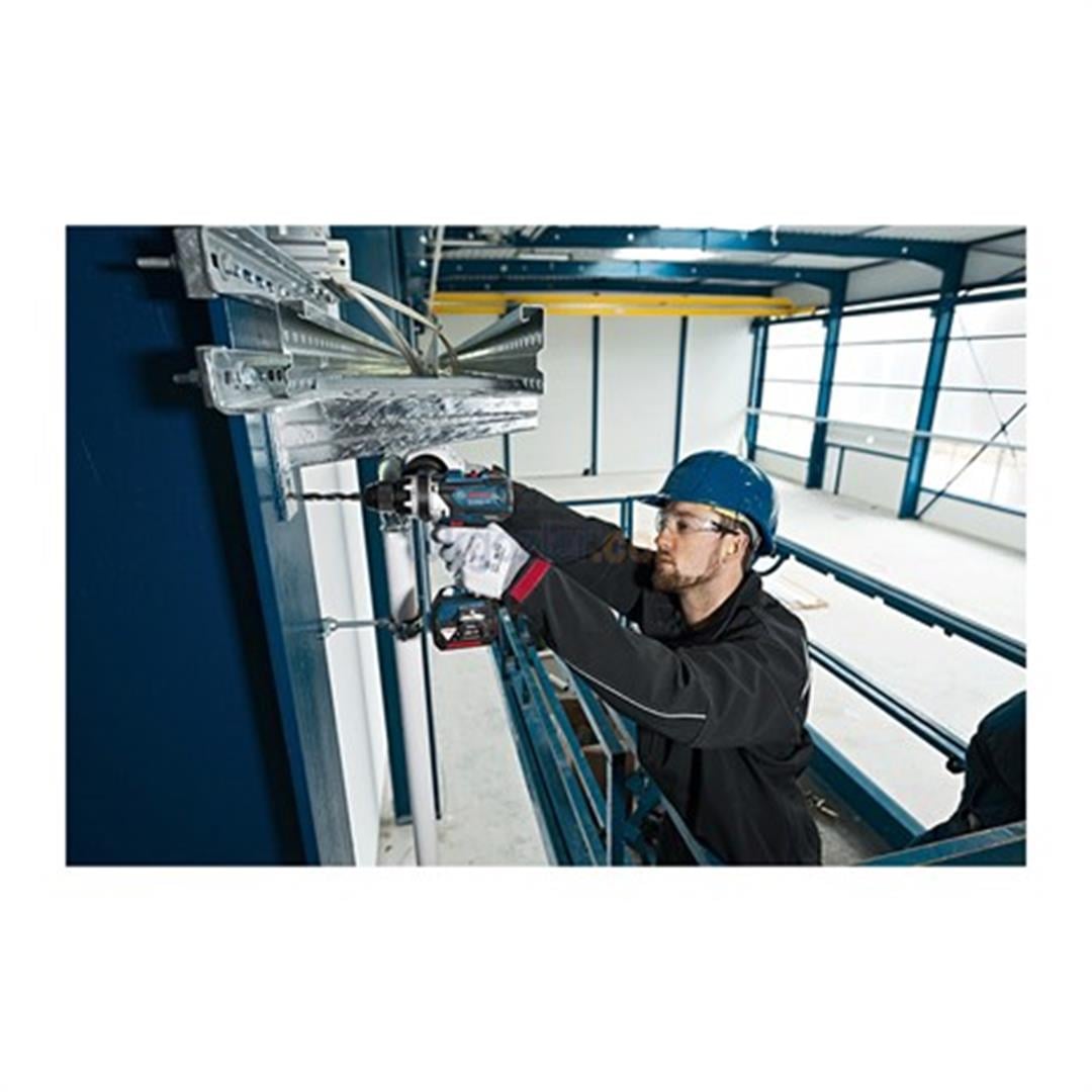 Bosch Profesyonel GSR 14,4 VE-EC 4 Ah Çift Akülü Delme/Vidalama - Kömürsüz Motor
