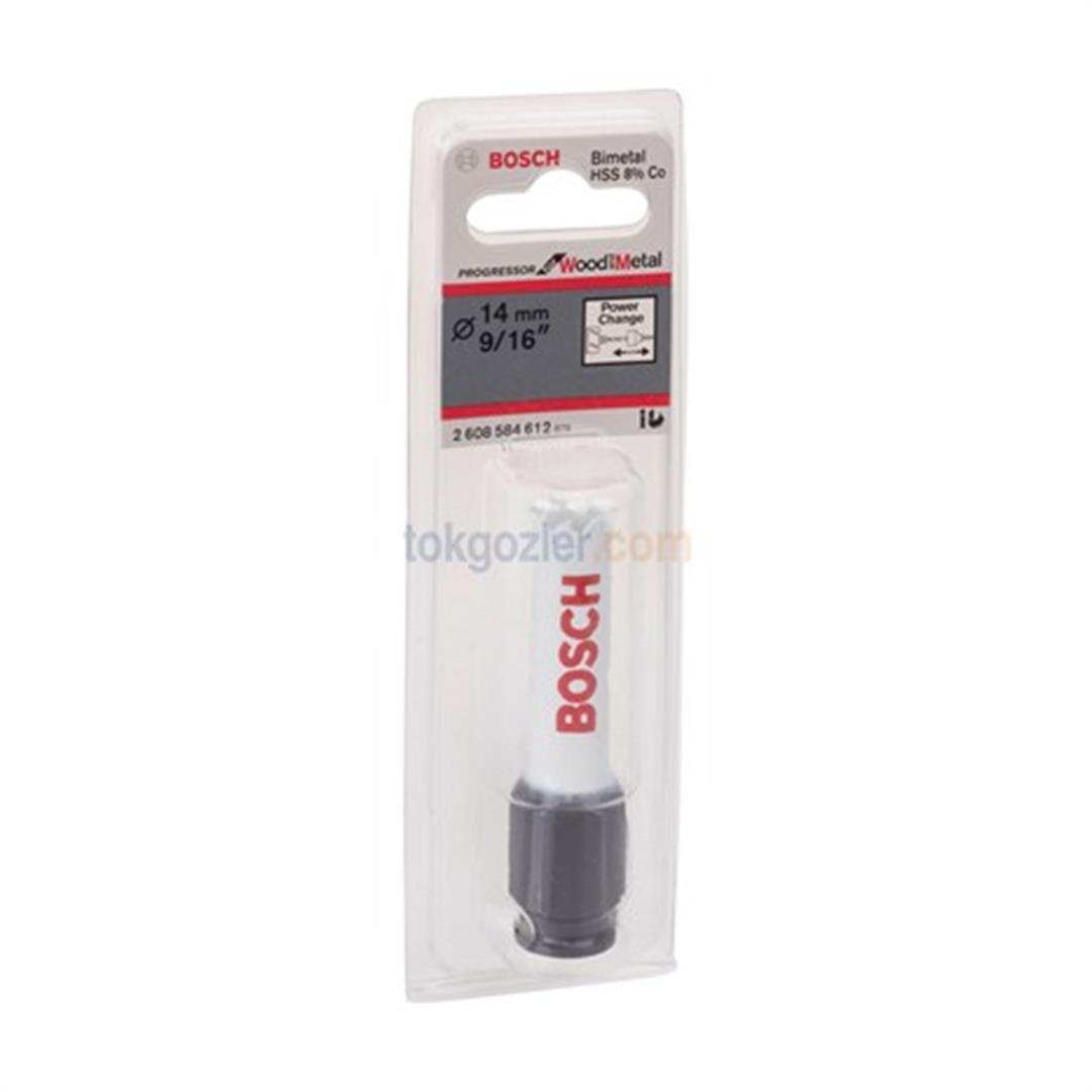Bosch Progressor for WoodandMetal Panç - Delik Açma Testeresi 14 mm