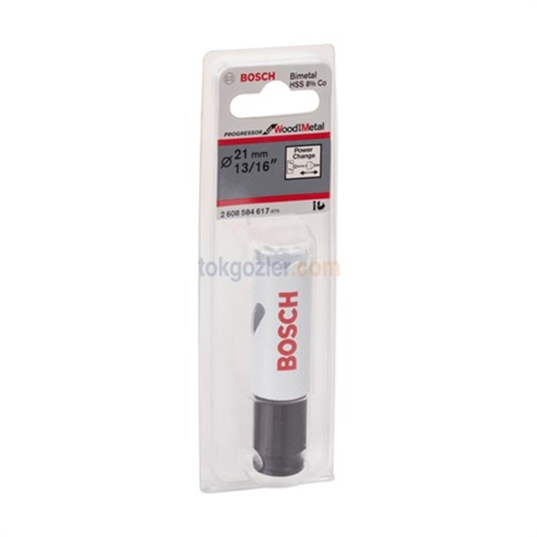 Bosch Progressor for WoodandMetal Panç - Delik Açma Testeresi 21 mm