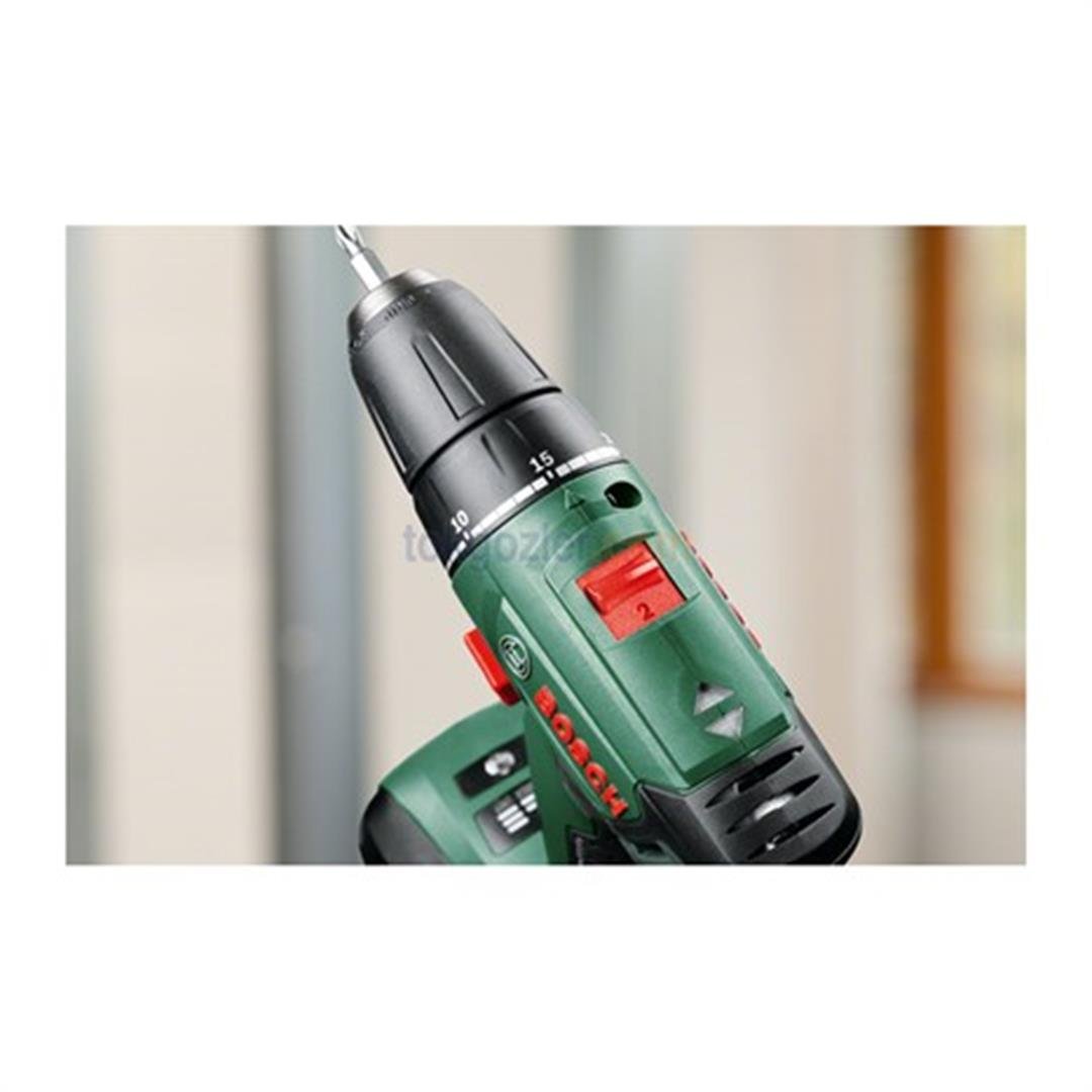 Bosch PSR 1800 LI-2 1,5 AH Akülü Delme/Vidalama Makinesi (Çift Akü)