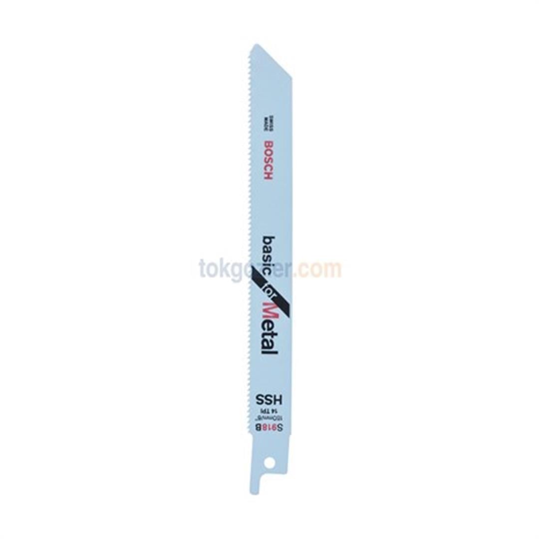 Bosch S 918 BF Basic for Metal 5'li Metal Tilki Kuyruğu Testere Bıçağı