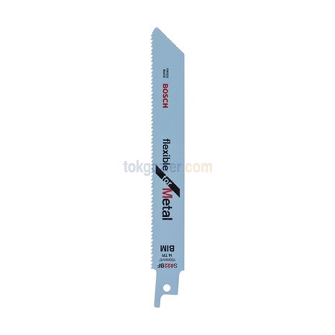 Bosch S 922 BF Flexible for Metal 5'li Metal Tilki Kuyruğu Testere Bıçağı