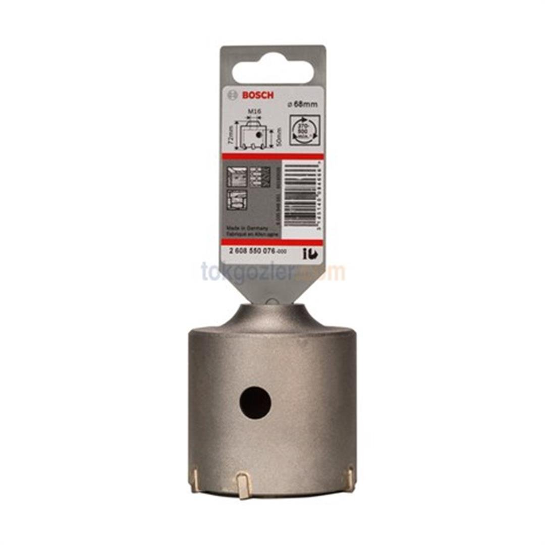 Bosch SDS-Plus-9 Altıgen adaptör İçin Buat Ucu 68x80 mm