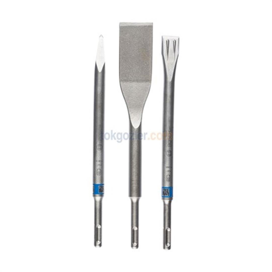 Bosch SDS-Plus Sivri Yassı Fayans Keski Set