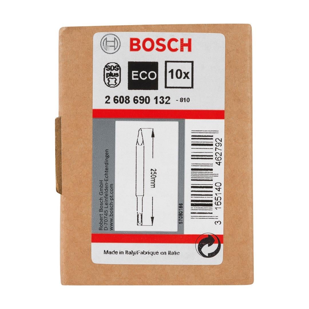 Bosch Sivri Keski SDS-Plus 250 mm 10'lu