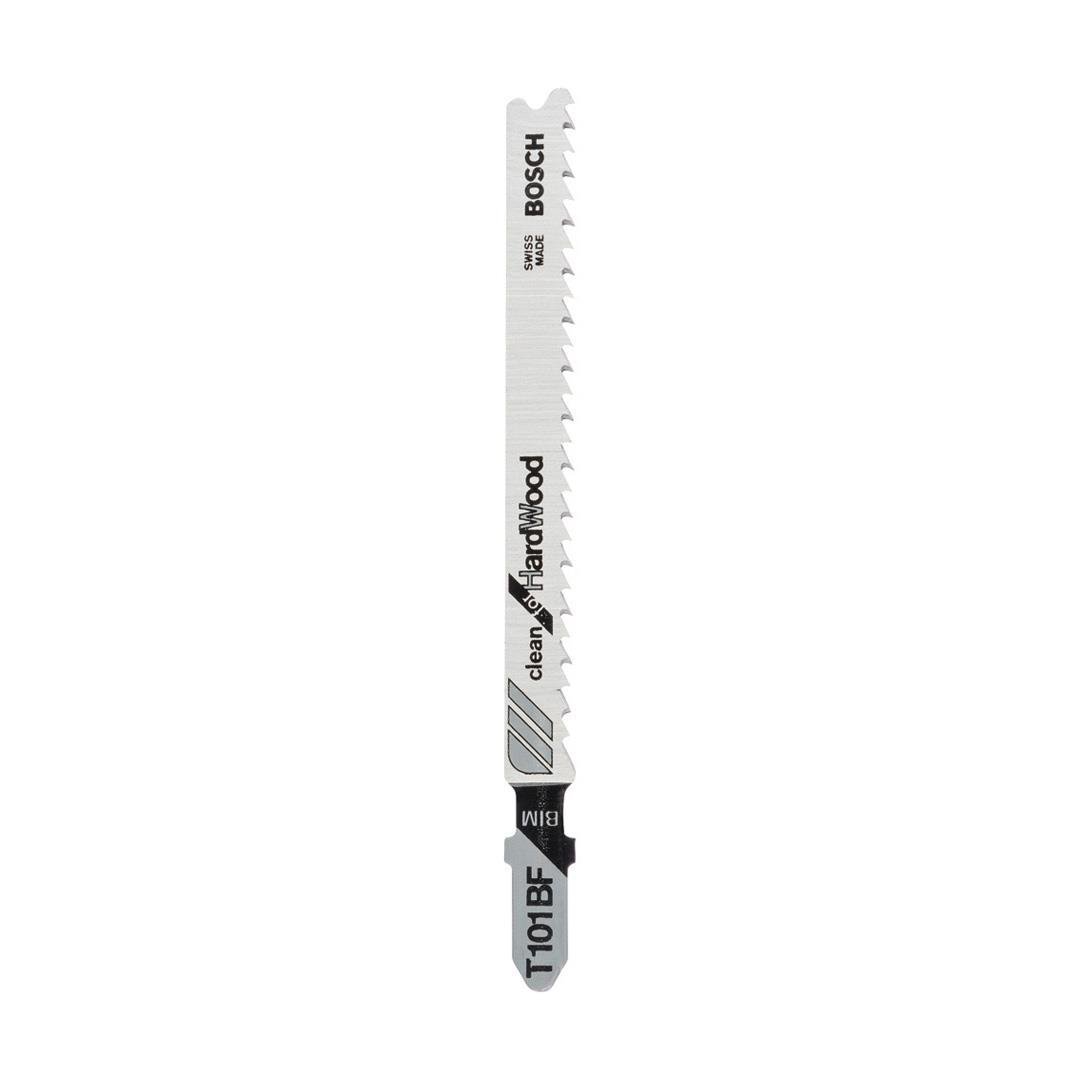 Bosch T 101 BF Clean for Hard Wood 5'li Ahşap İçin Dekupaj Testeresi Bıçağı