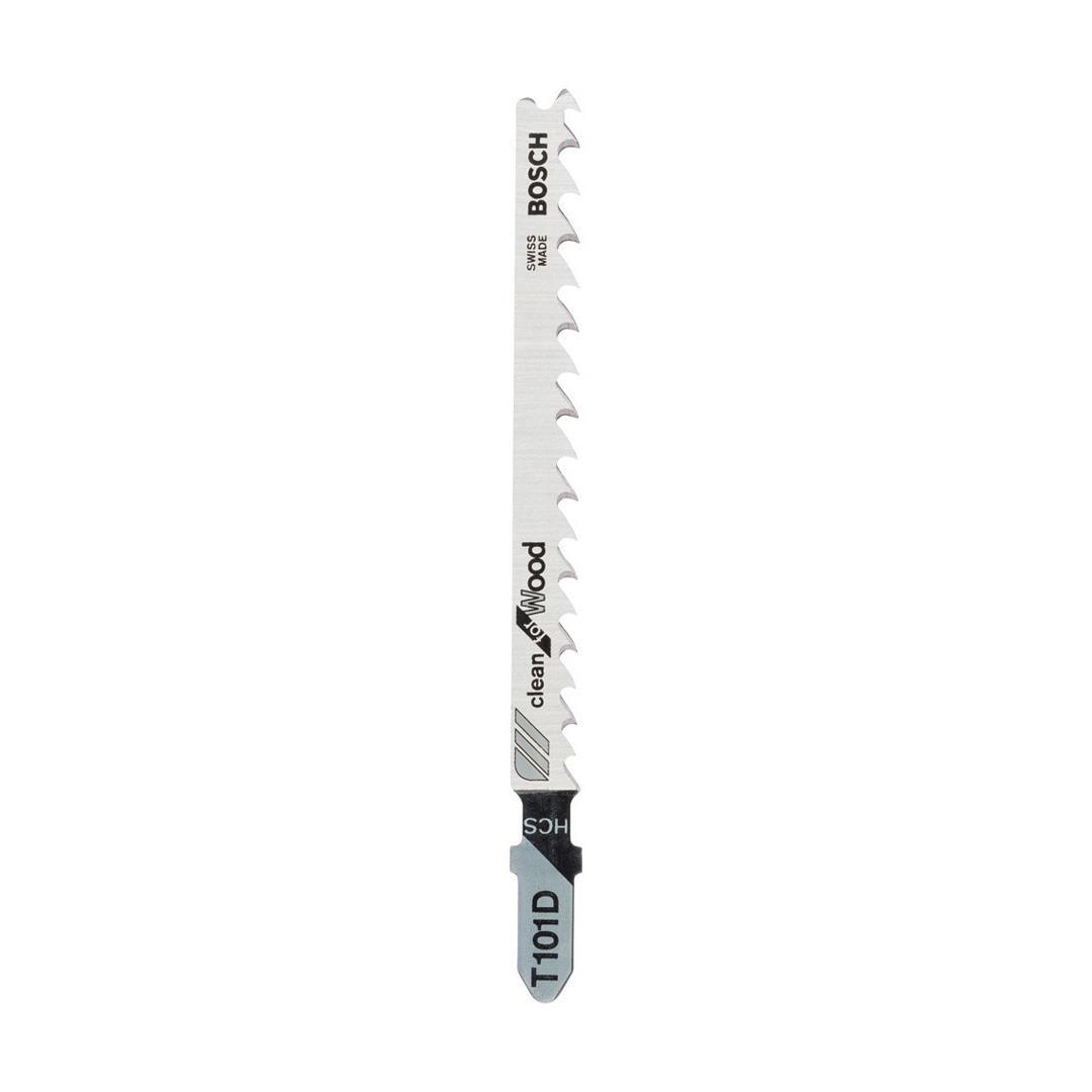 Bosch T 101 D Clean for Wood 5'li Ahşap İçin Dekupaj Testeresi Bıçağı