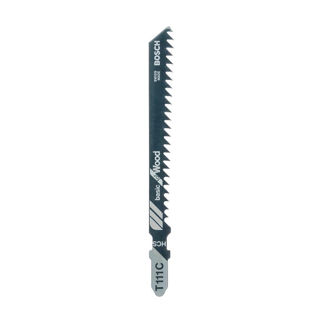 Bosch T 111 C Basic for Wood 5'li Ahşap İçin Dekupaj Testeresi Bıçağı
