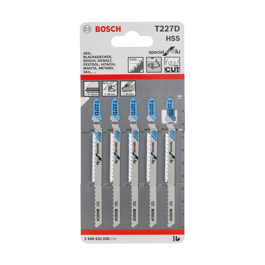 Bosch T 227 D Special for Alu 5'li Metal Alüminyum Dekupaj Testeresi Bıçağı