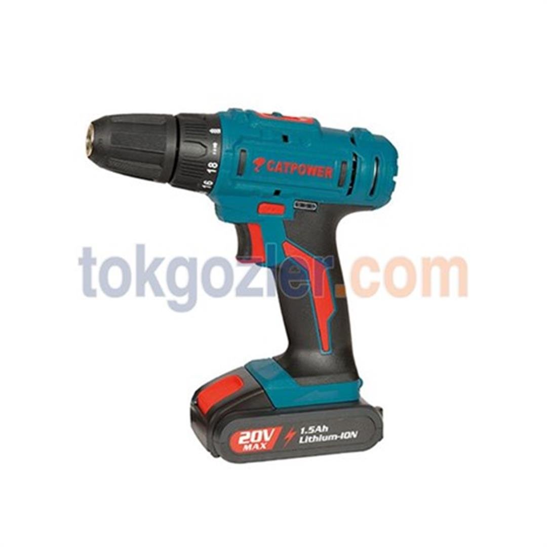 Catpower 5120 20V. Li-ion Akülü Şarjlı Matkap