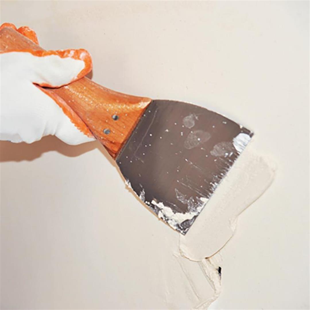 Dekor 10 cm Macun Ispatulası (004) Ahşap Saplı