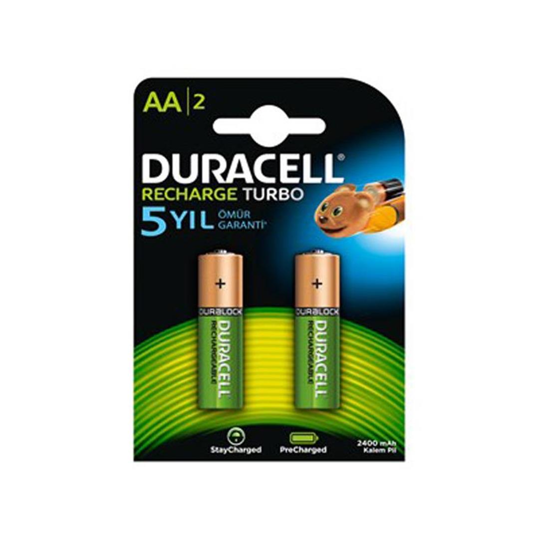 Duracell Şarj Edilebilir AA Kalem Pil 2400 Mah 2'Li
