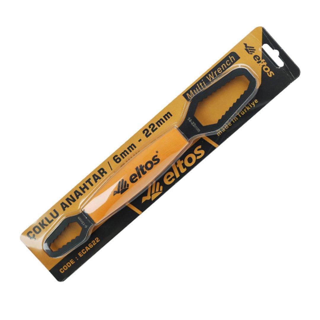 Eltos ECA622 Evrensel Çoklu Anahtar Multi Wrench 6 mm - 22 mm