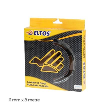 Eltos ELA 008 Lavabo Açma Teli Ve Gider Boruları Açacağı Susta - 8 metre