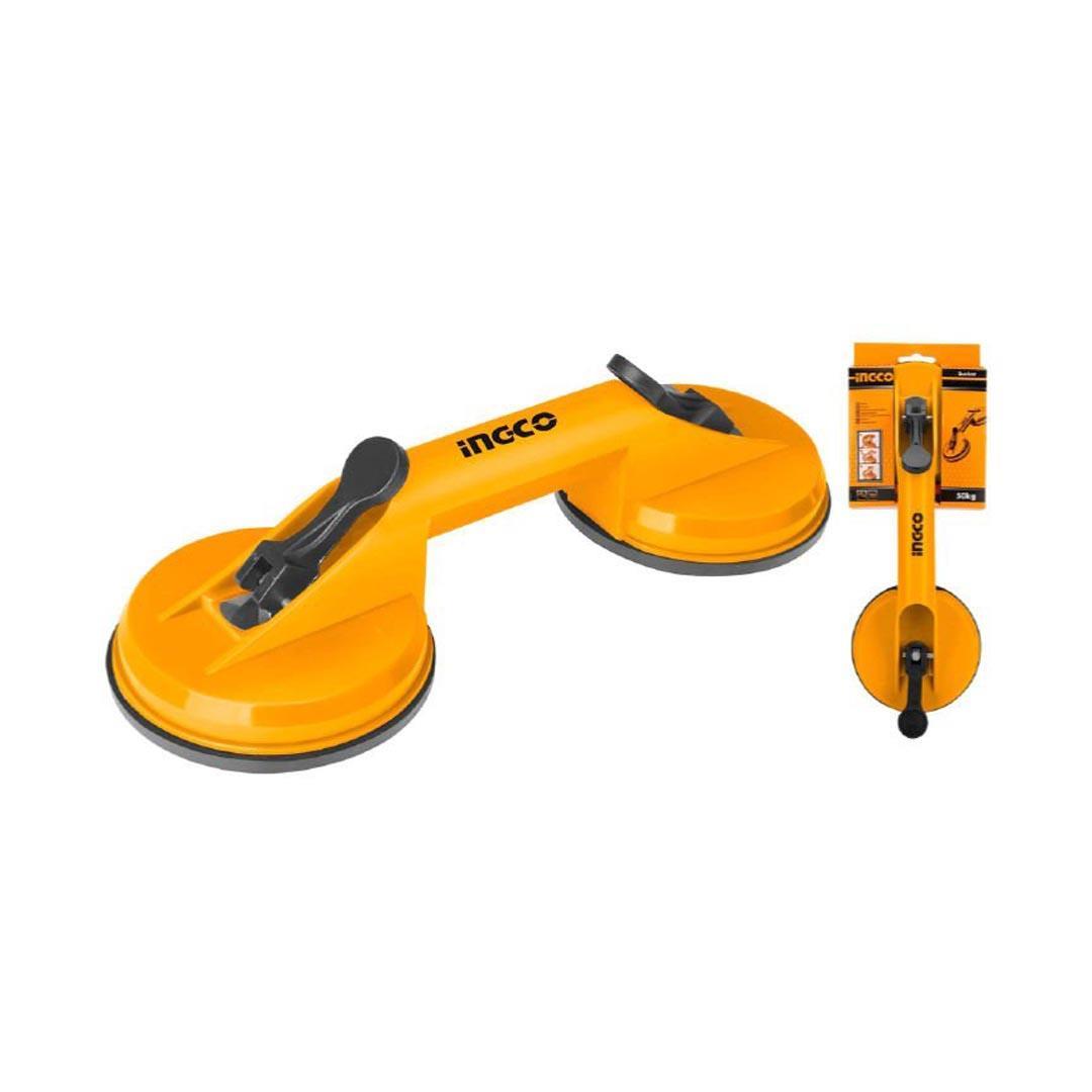 İngco HSU025001 Çiftli Plastik Cam Vantuzu 115mm