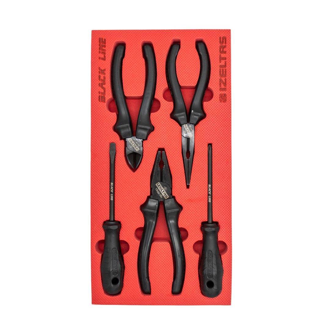 İzeltaş 13000005133 Black Line 5 Parça Set
