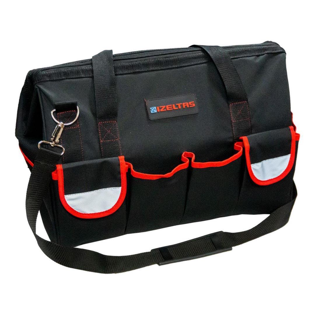 İzeltaş 14000004133 Fermuarlı Bez Alet Takım Çantası - Büyük Boy