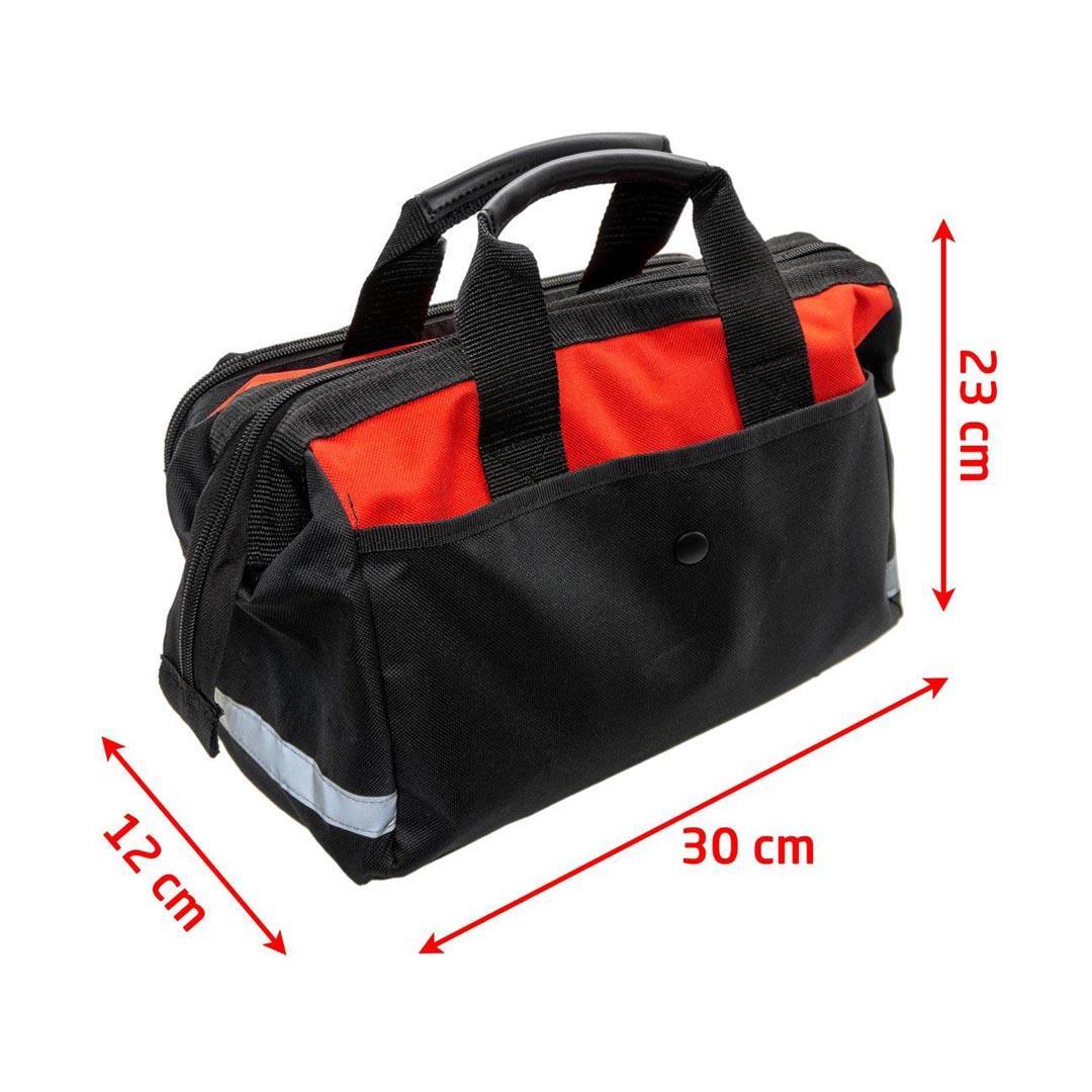 İzeltaş 14000004134 Fermuarlı Bez Alet Takım Çantası - Küçük Boy