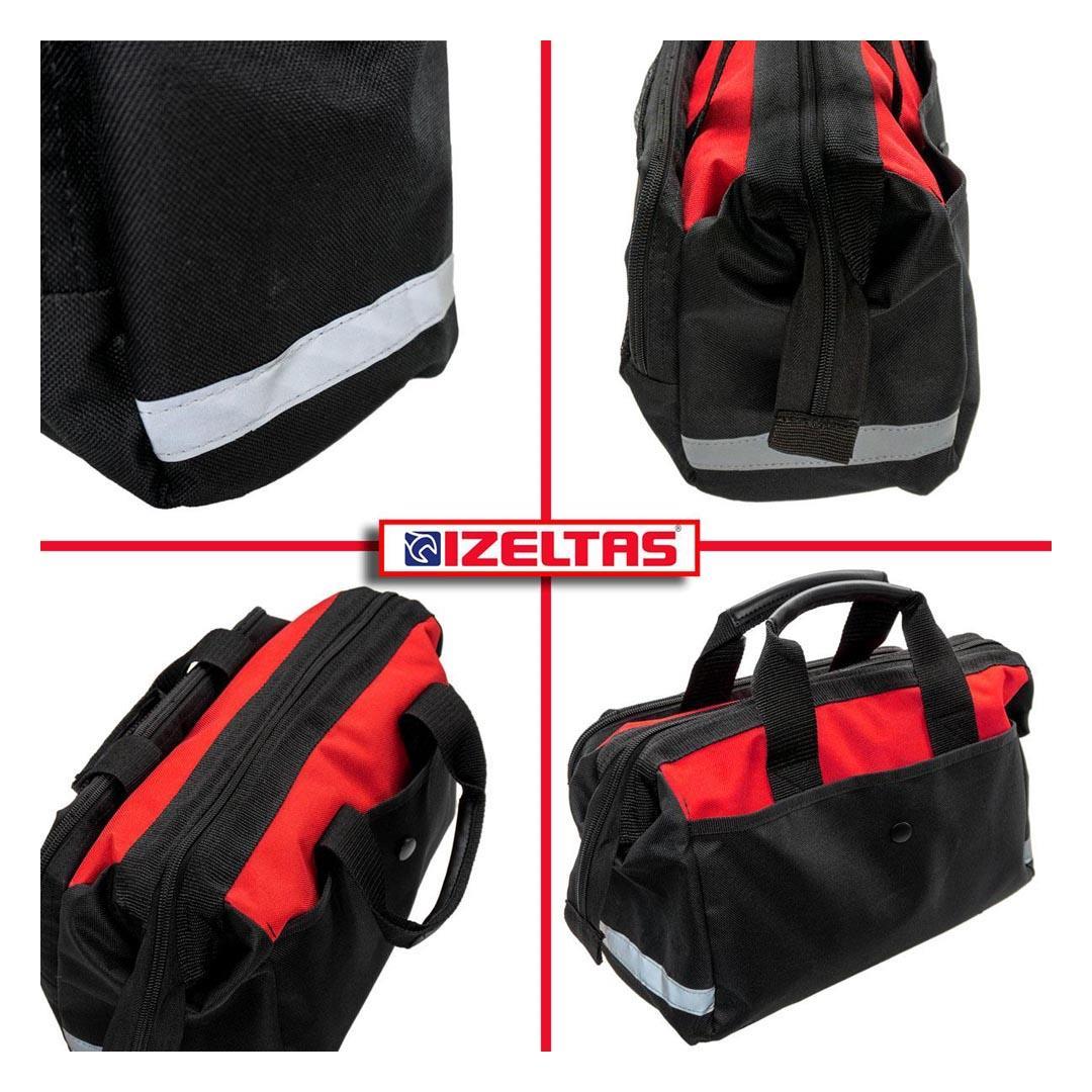 İzeltaş 14000004134 Fermuarlı Bez Alet Takım Çantası - Küçük Boy