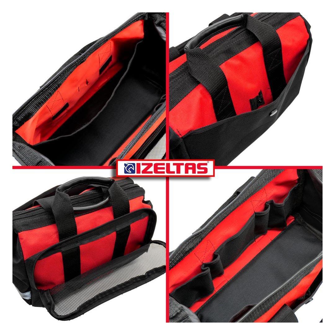 İzeltaş 14000004134 Fermuarlı Bez Alet Takım Çantası - Küçük Boy