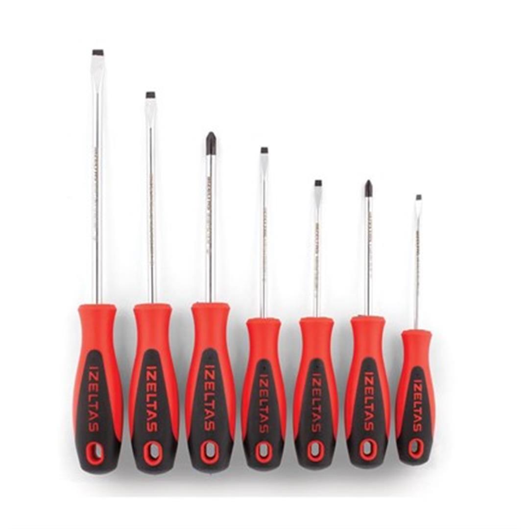 İzeltaş 4350 Ergonomik Serisi Tornavida Seti - 7 Parça