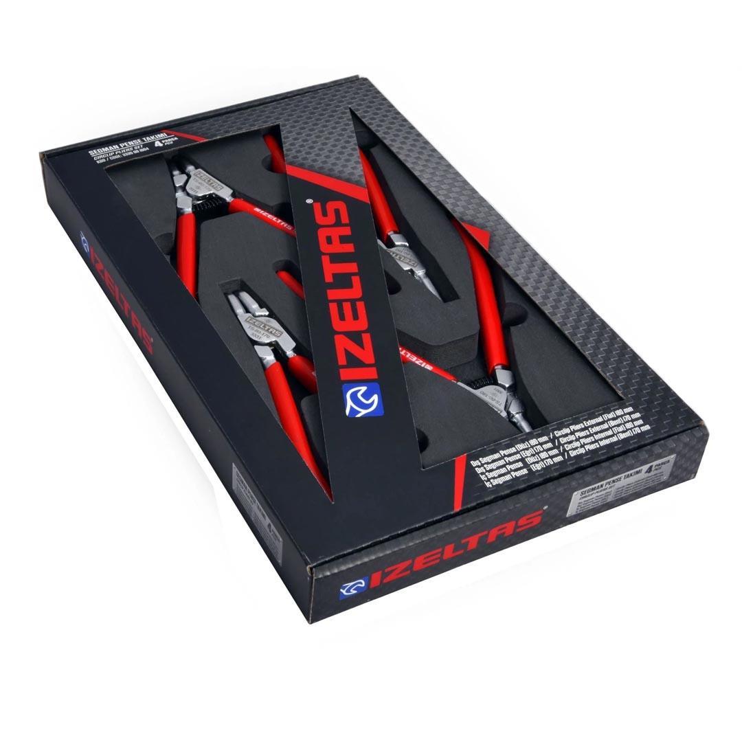 İzeltaş Segman Pense Takımı 4 Parça 3335001004