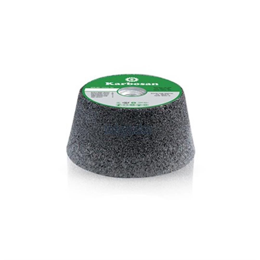 Karbosan 125x50xM14 Mermer Ve Mozaik Konik Çanak Taşlama Taşı 914210 (SC 16 L5 BB)